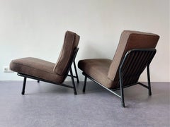Black metal lounge chair by Alf Svensson for DUX, Sweden, 1960's
