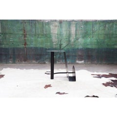 Black Metal Mid Century Post Modern Perfect End Table MCM