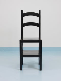 Black Metamorphic Library Steps Folding Ladder Chair, Germany, 1970s