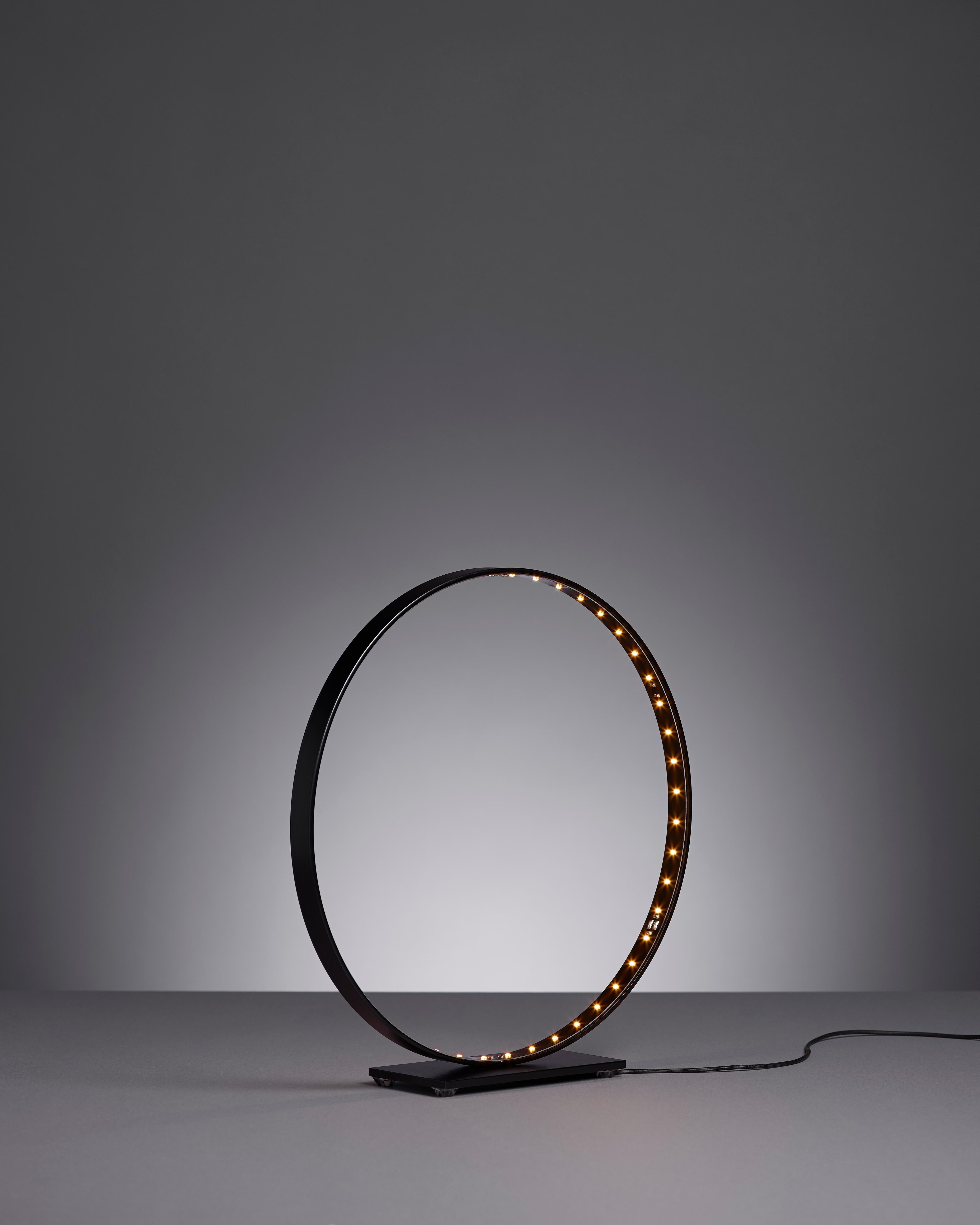 Black Micro Table Lamp by Le Deun Luminaires In New Condition For Sale In Geneve, CH