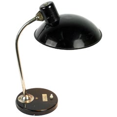 Black Midcentury Table Lamp, Austria, 1950s