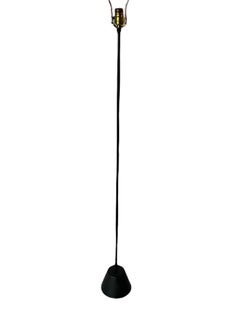 Black Mid-Century Modern Floor Lamp