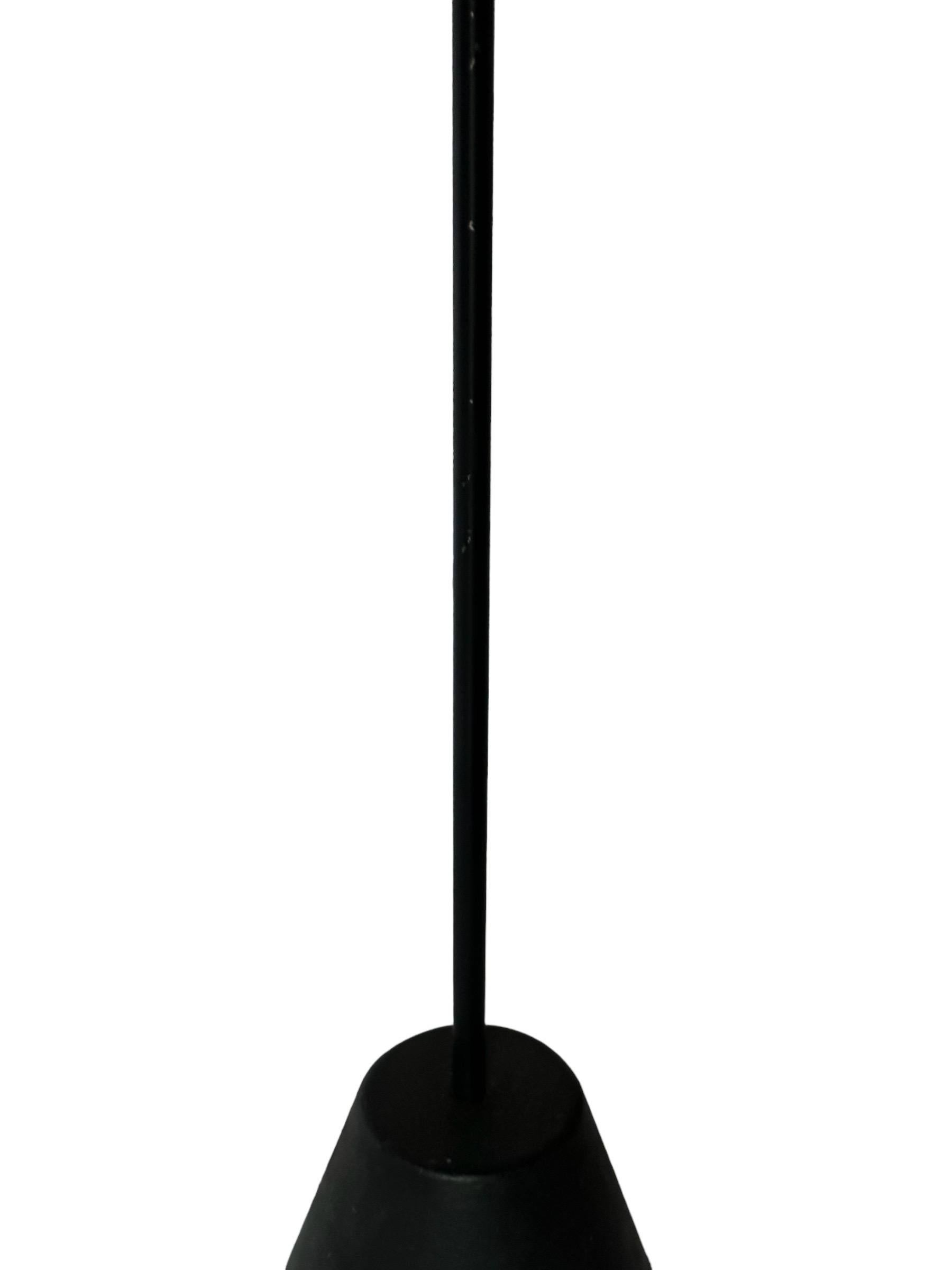 Black Mid-Century Modern Floor Lamp For Sale 1