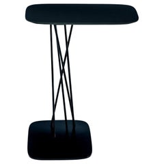 Black Mika Side Table by Michael Schmidt, Made in Italy