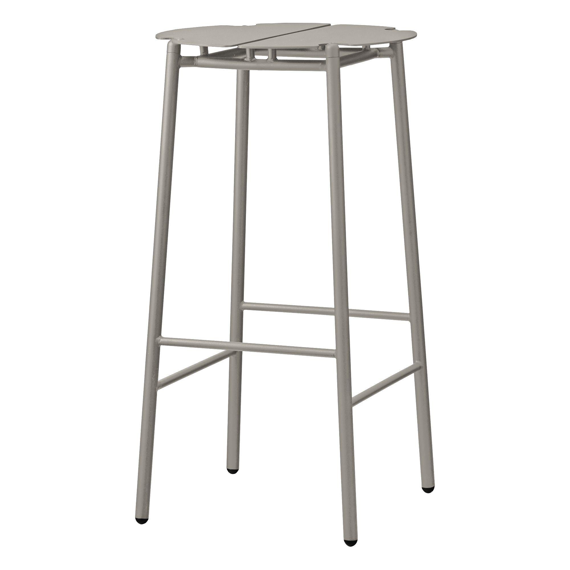 Modern Black Minimalist Bar Stool  For Sale