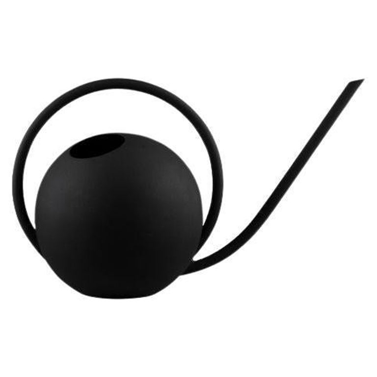 Arrosoir minimaliste noir