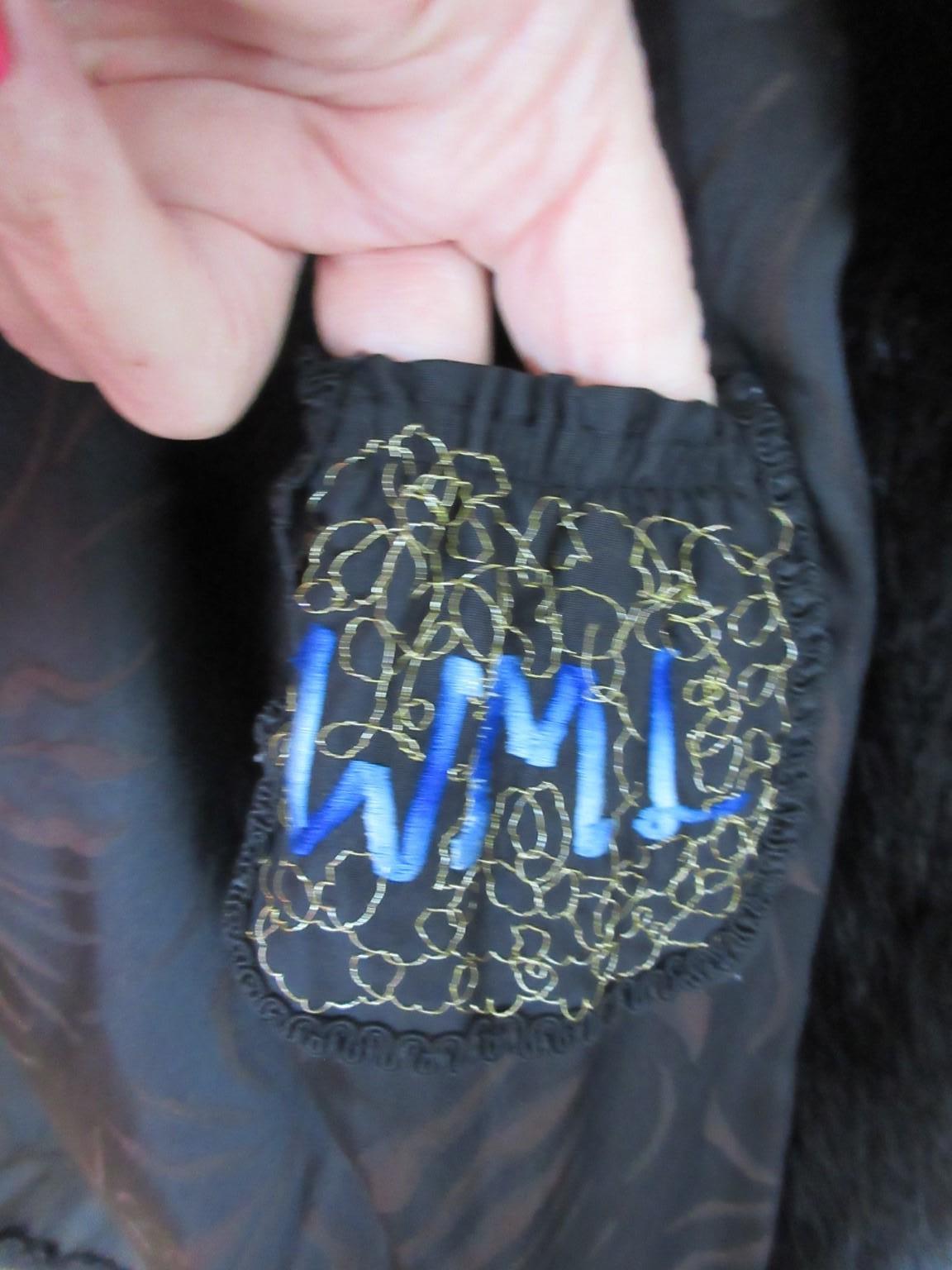 Black Mink Fur Opera Coat For Sale 5
