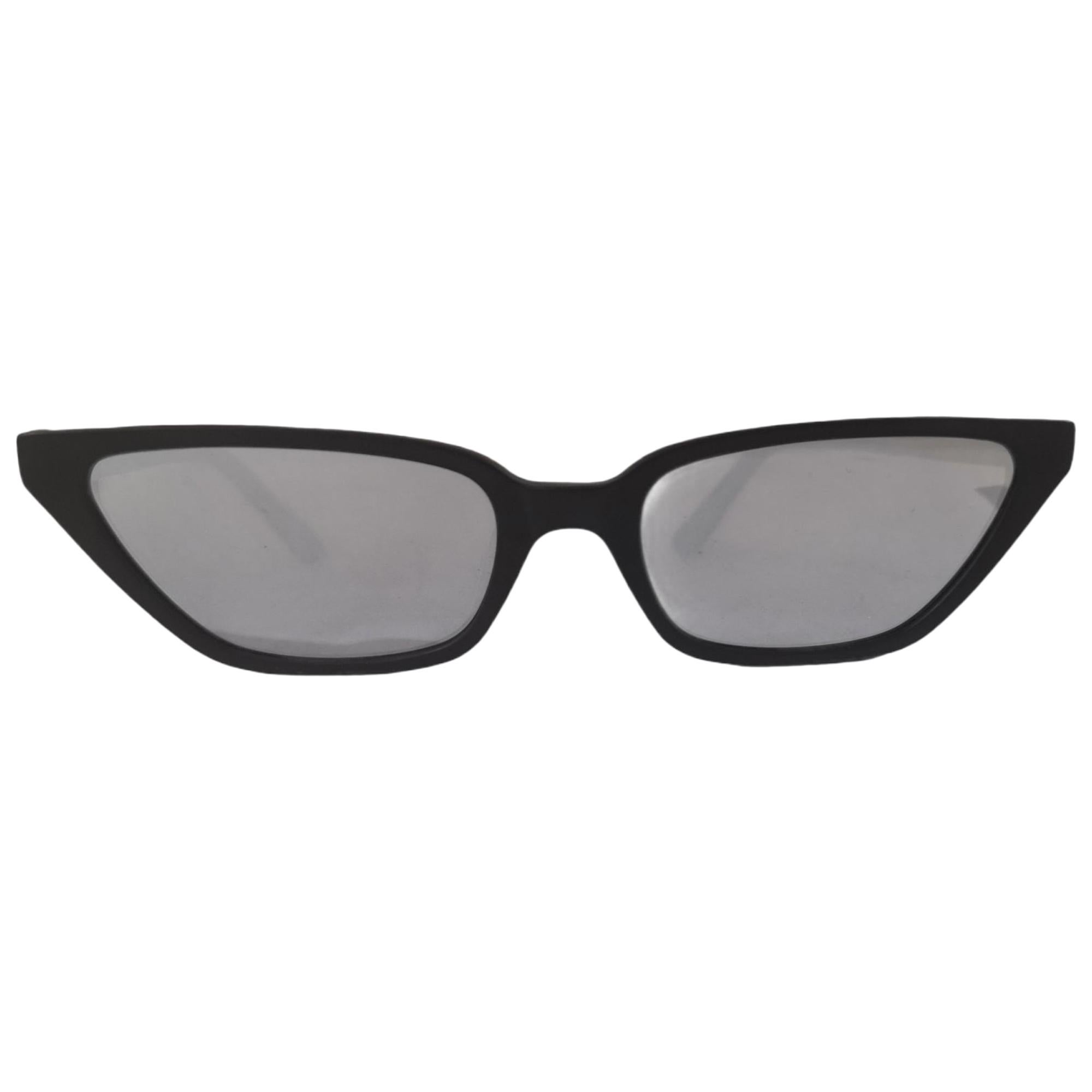 Black mirrored glasses sunglasses NWOT