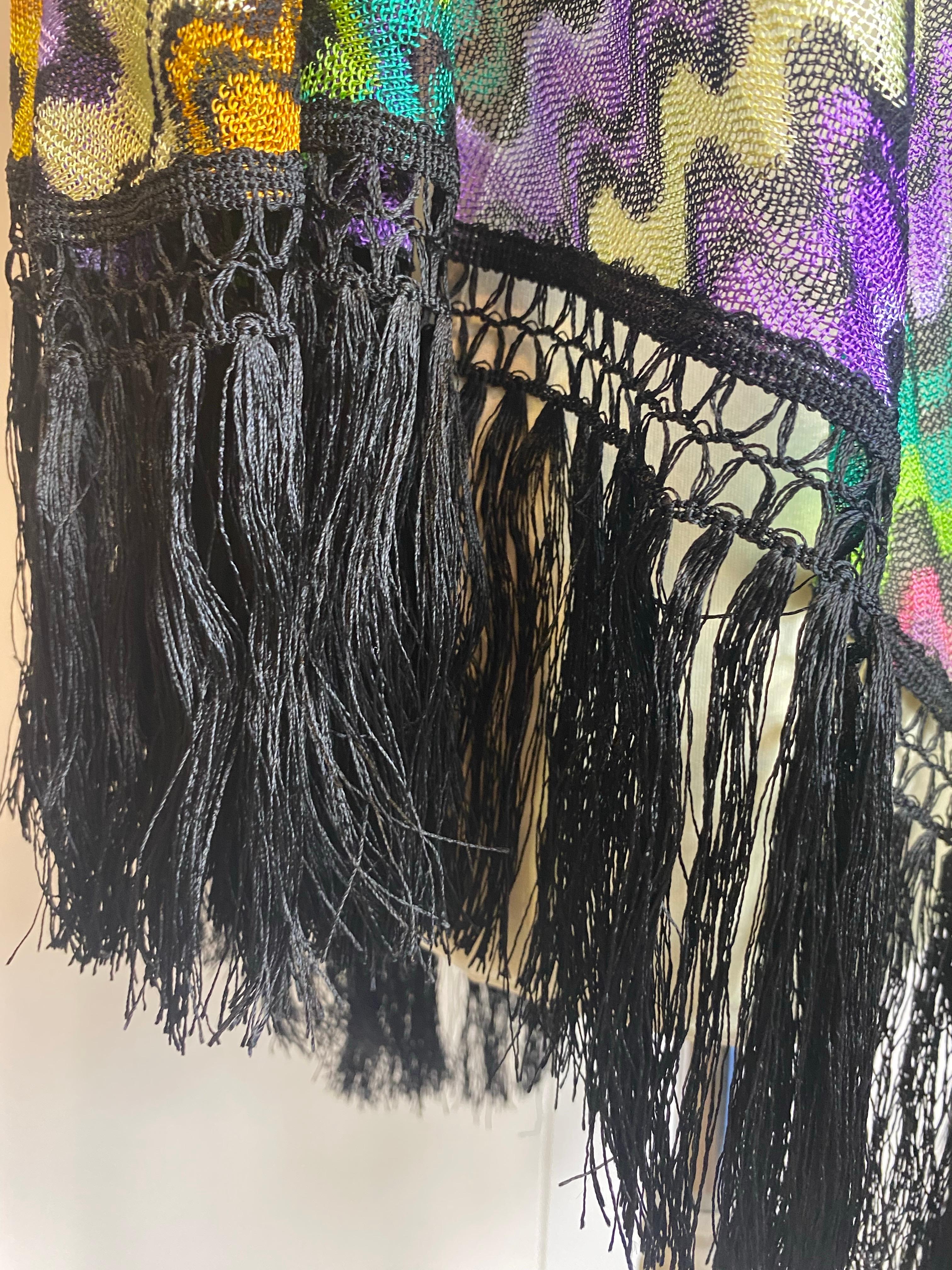 Mantella nera di Missoni in vendita 2