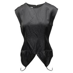 Noir MM6 Maison Margiela Top sans manches Taille IT 40