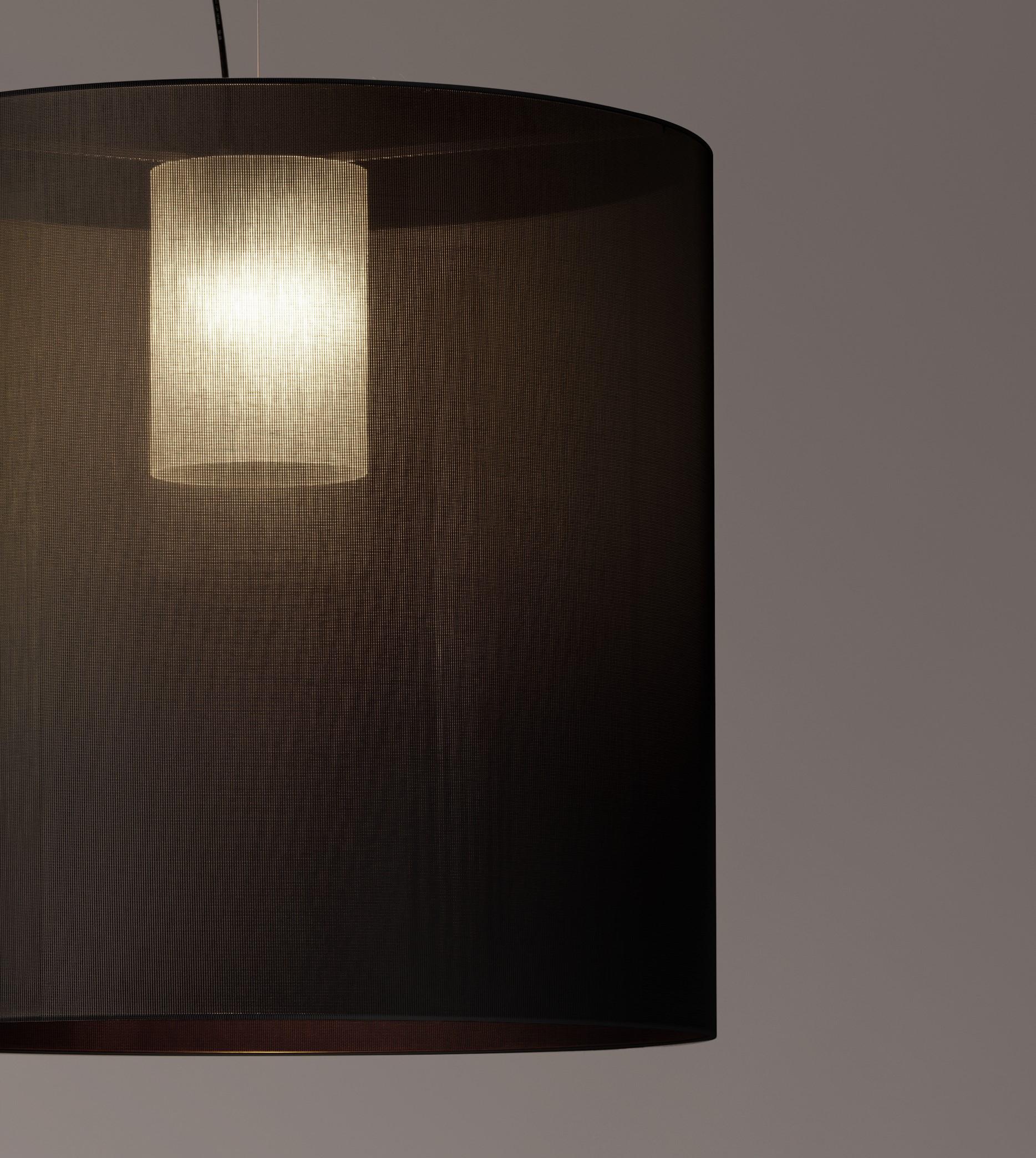 Modern Black Moaré X Pendant Lamp by Antoni Arola For Sale