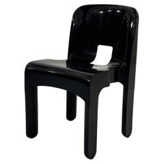 Black Model 4867 Universale Chair by Joe Colombo for Kartell, 1970s