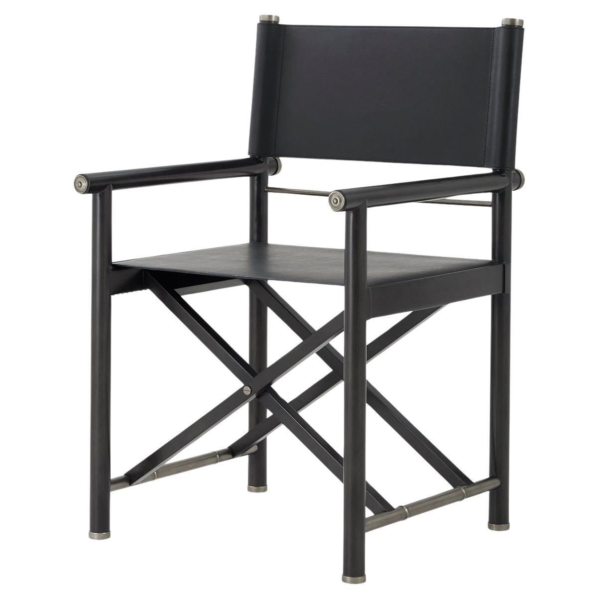 Black Modern Director's Desk Chair