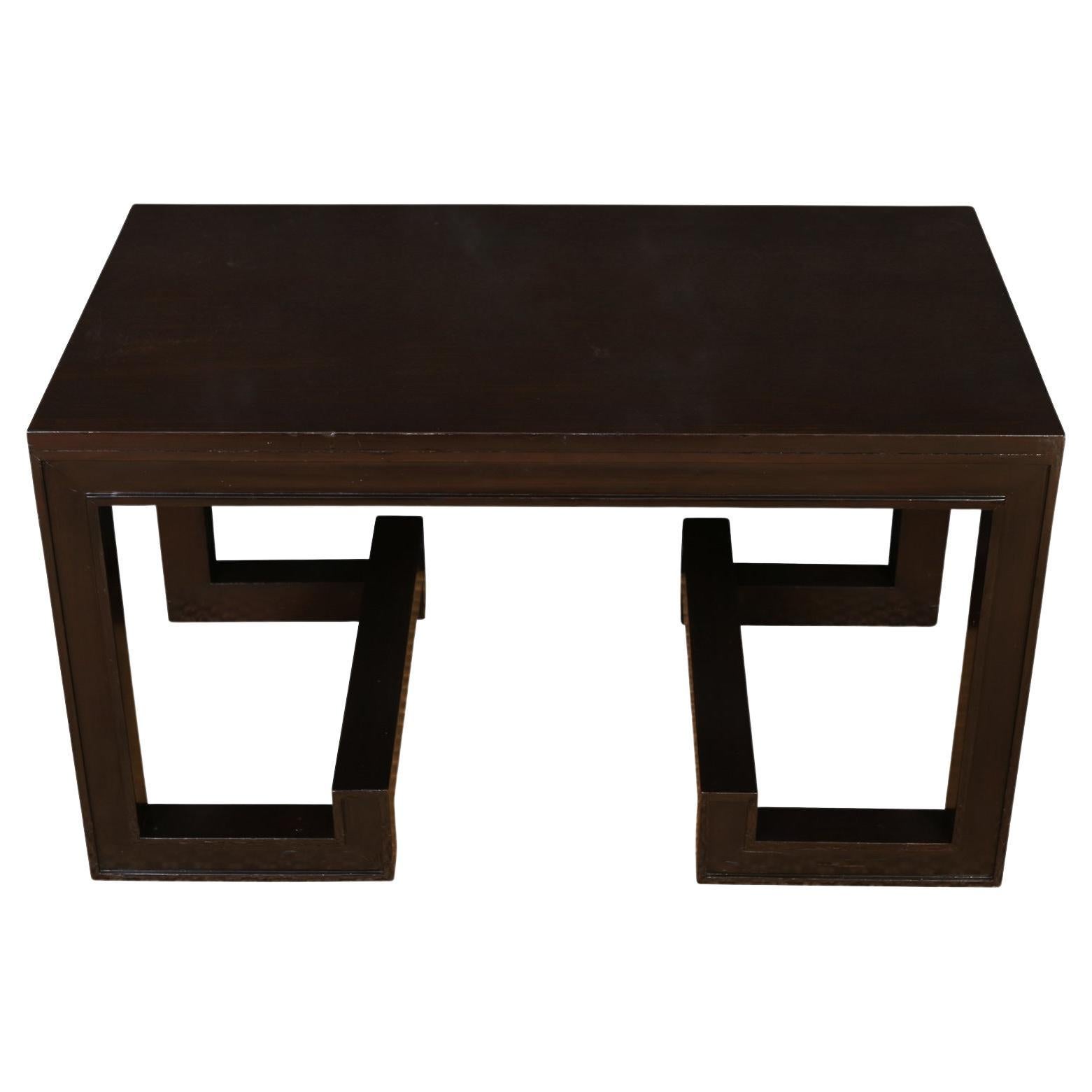 Black Modernist Angular Base Table