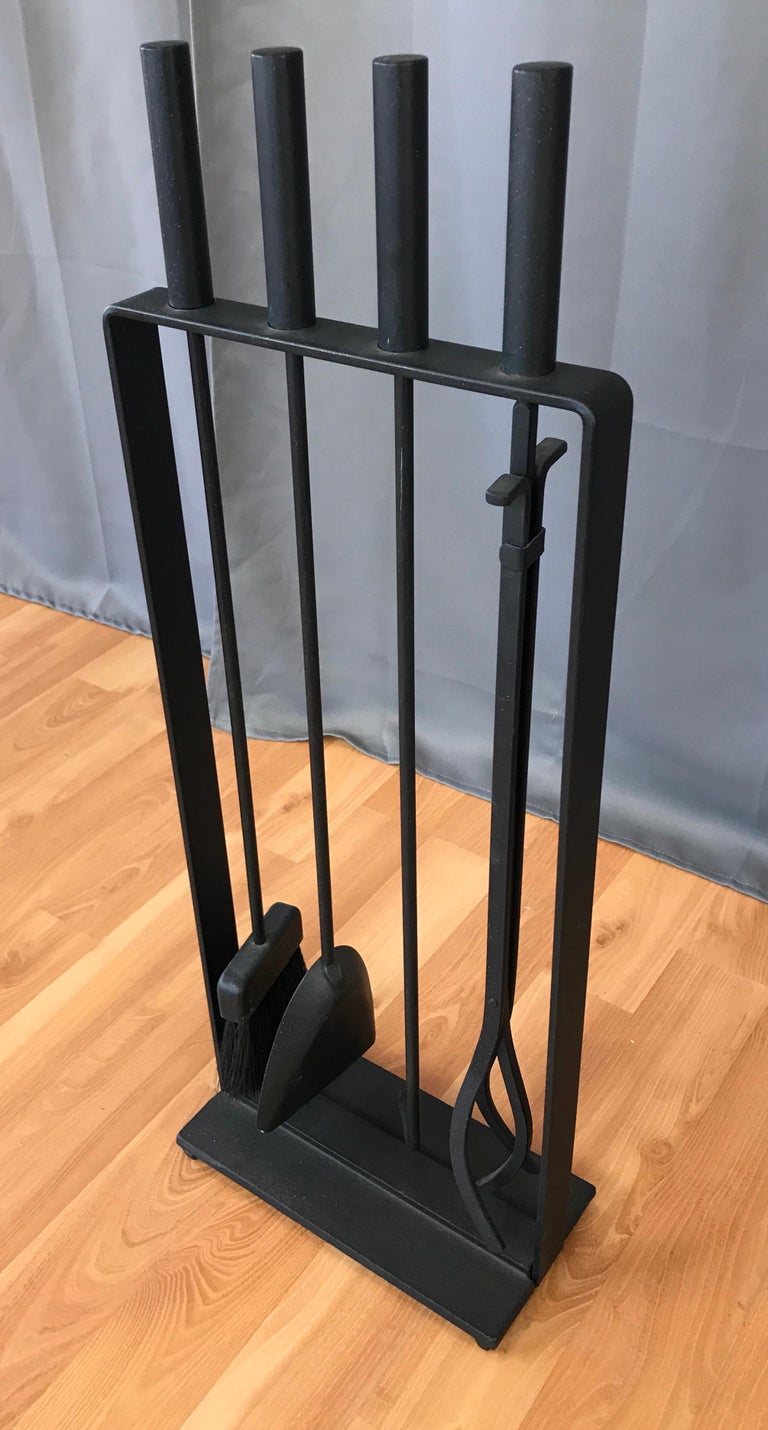 Black Modernist Fireplace Tool Set by Pilgrim at 1stDibs pilgrim