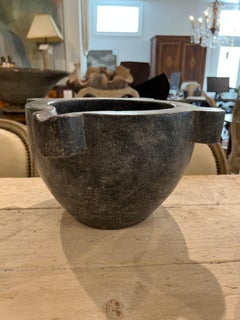 Black Mortar Bowl, 19th Century