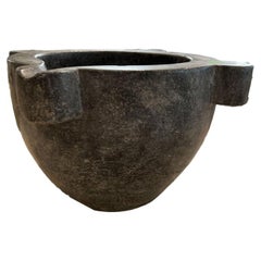 Black Mortar Bowl, 19th Century