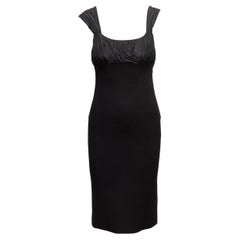 Black Moschino Cheap and Chic Bodycon Dress Size IT 40