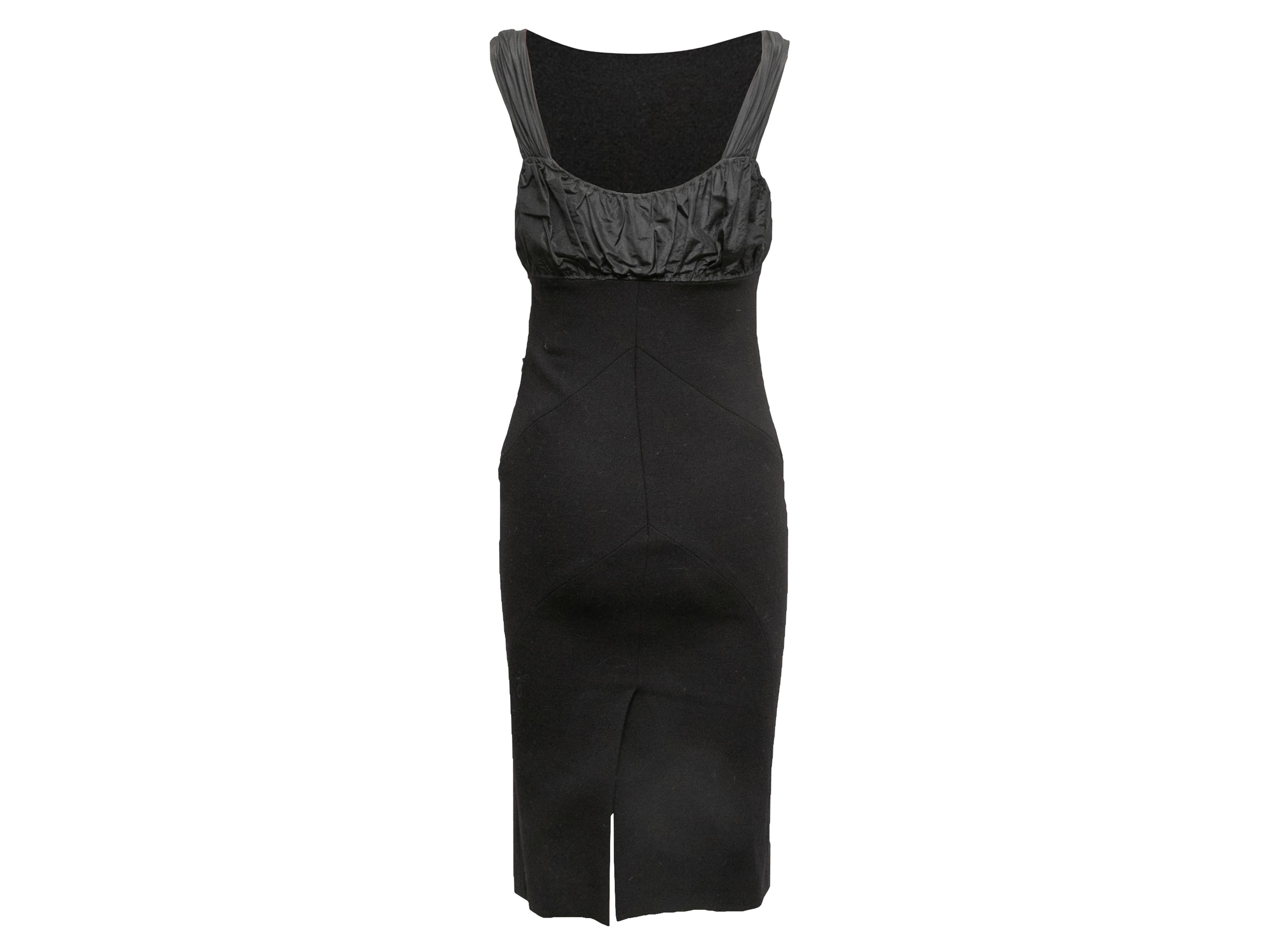 Vestido negro sin mangas Moschino Cheap and Chic Talla US 6 Negro en venta