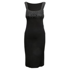Abito senza maniche Moschino Cheap and Chic nero taglia US 6