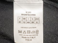 Gilet en laine noir et multicolore Christian Dior Judgement Tarot Card Taille FR 40