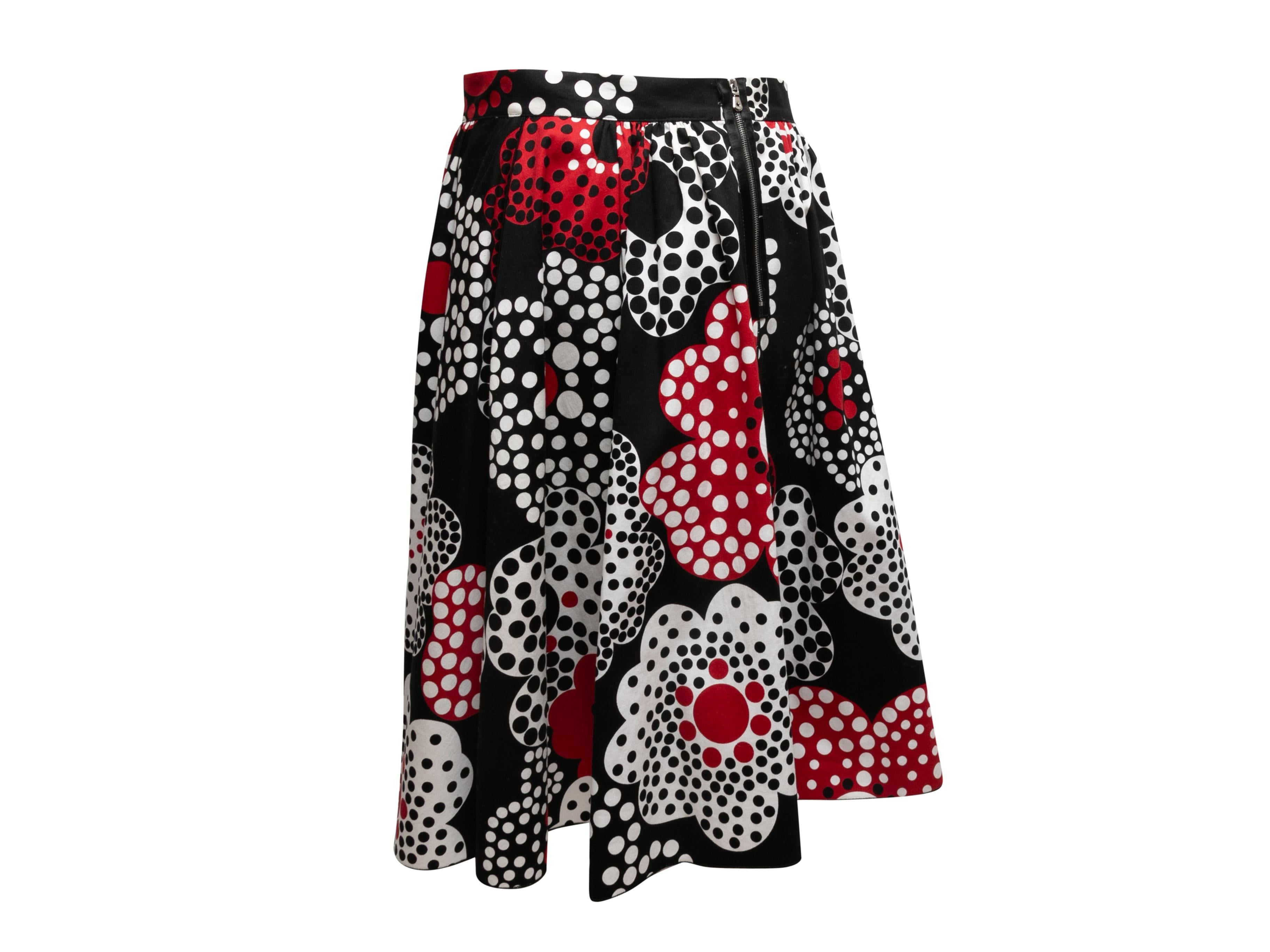 Dolce & Gabbana Multicolor Patchwork A-line Polyester Skirt main image 1