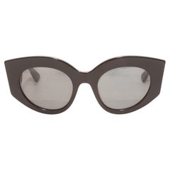 Black & Multicolor Gucci Cat-Eye Sunglasses