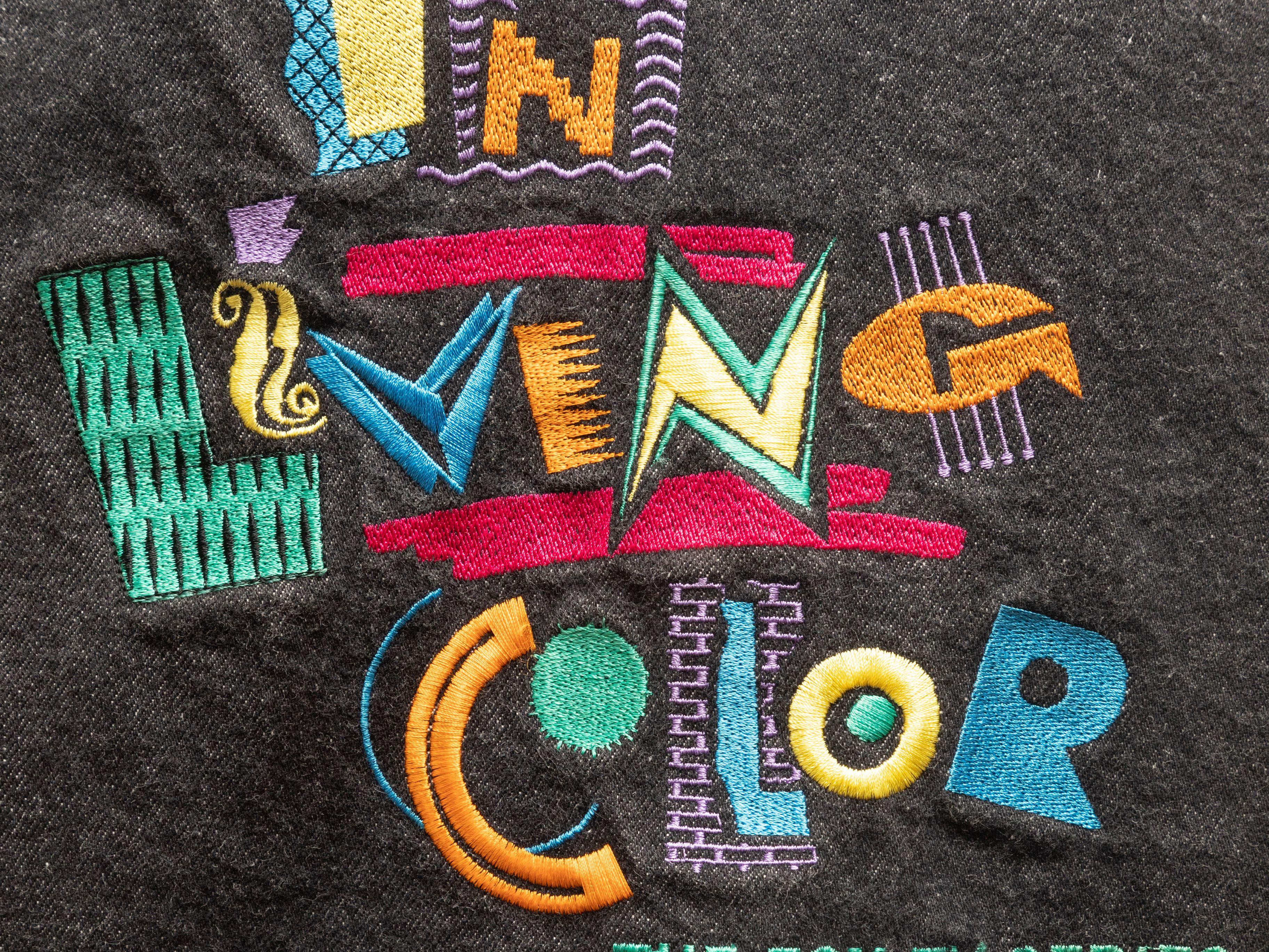 Black & Multicolor 