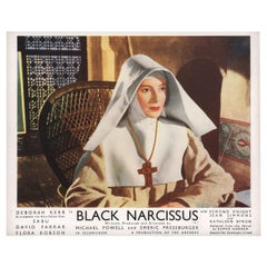 "Black Narcissus" 1947 British Front of House Card