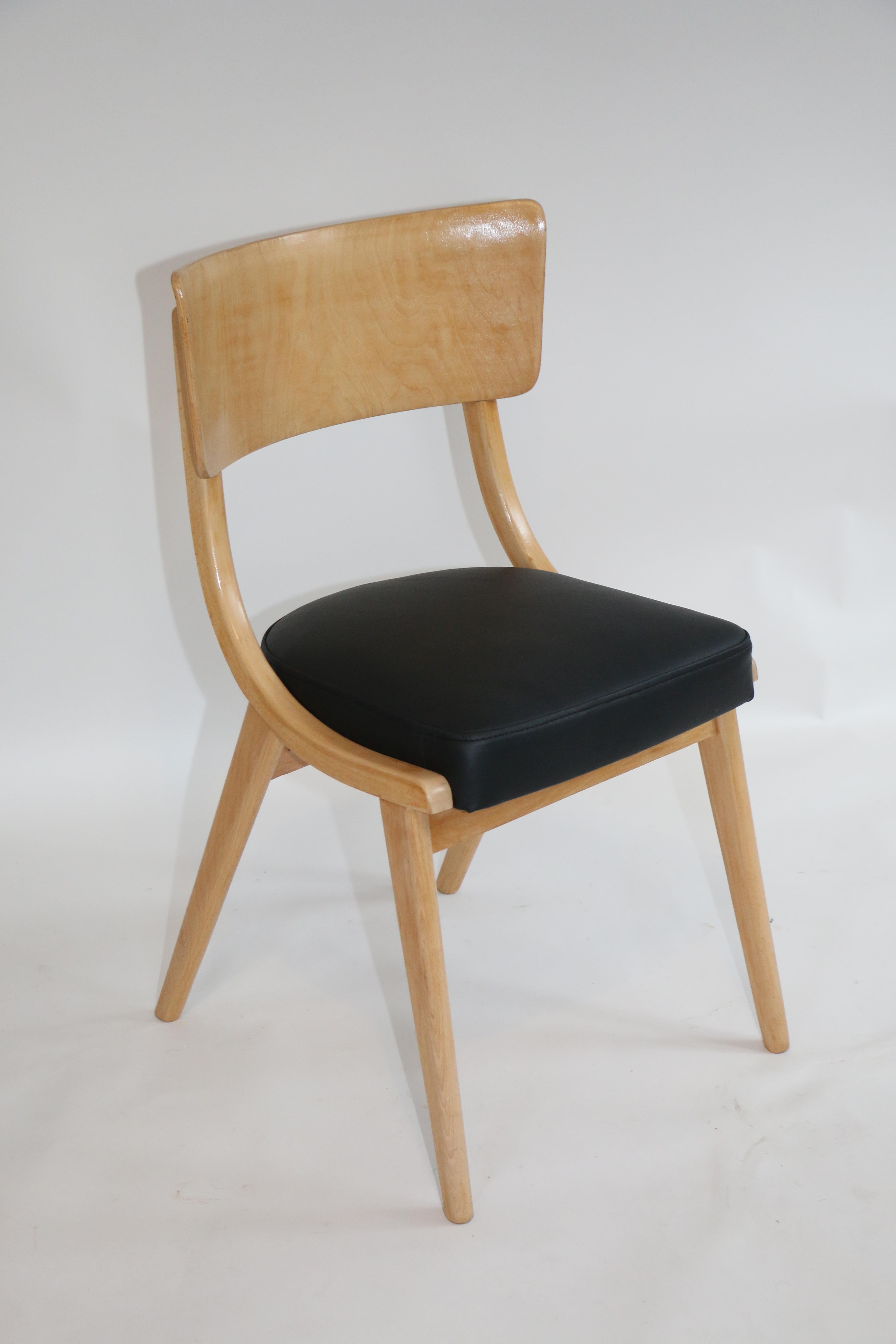 20th Century Black Natural Leather Chairs from 1980s like Jumper For Sale