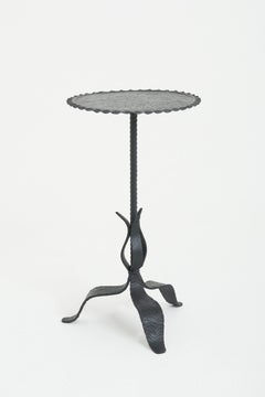 Black Naturalistic Martini Table