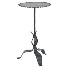 Black Naturalistic Martini Table