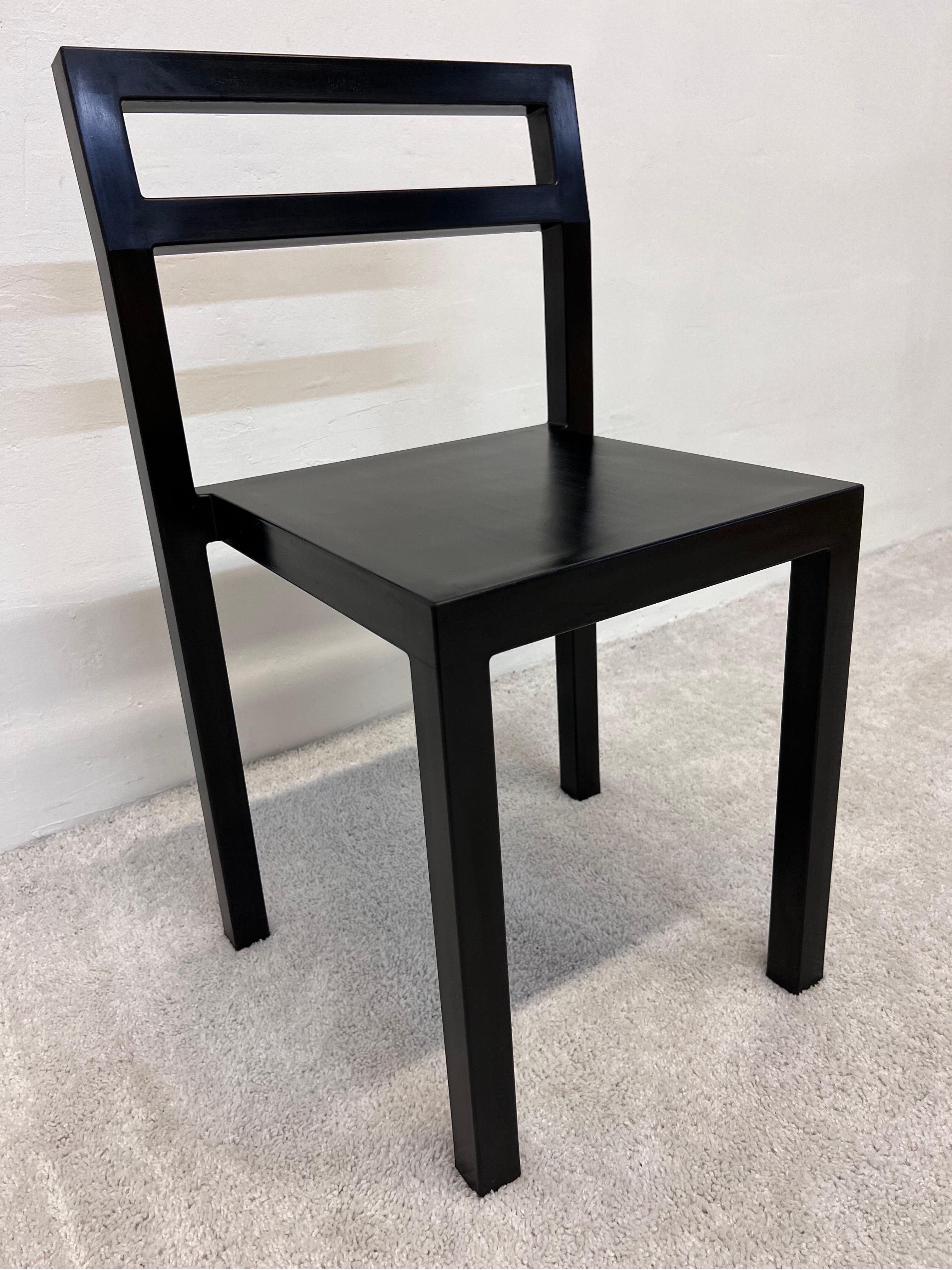 Black Non Chair Designed by Komplot for Kallemo Ab, Sweden 2000 3