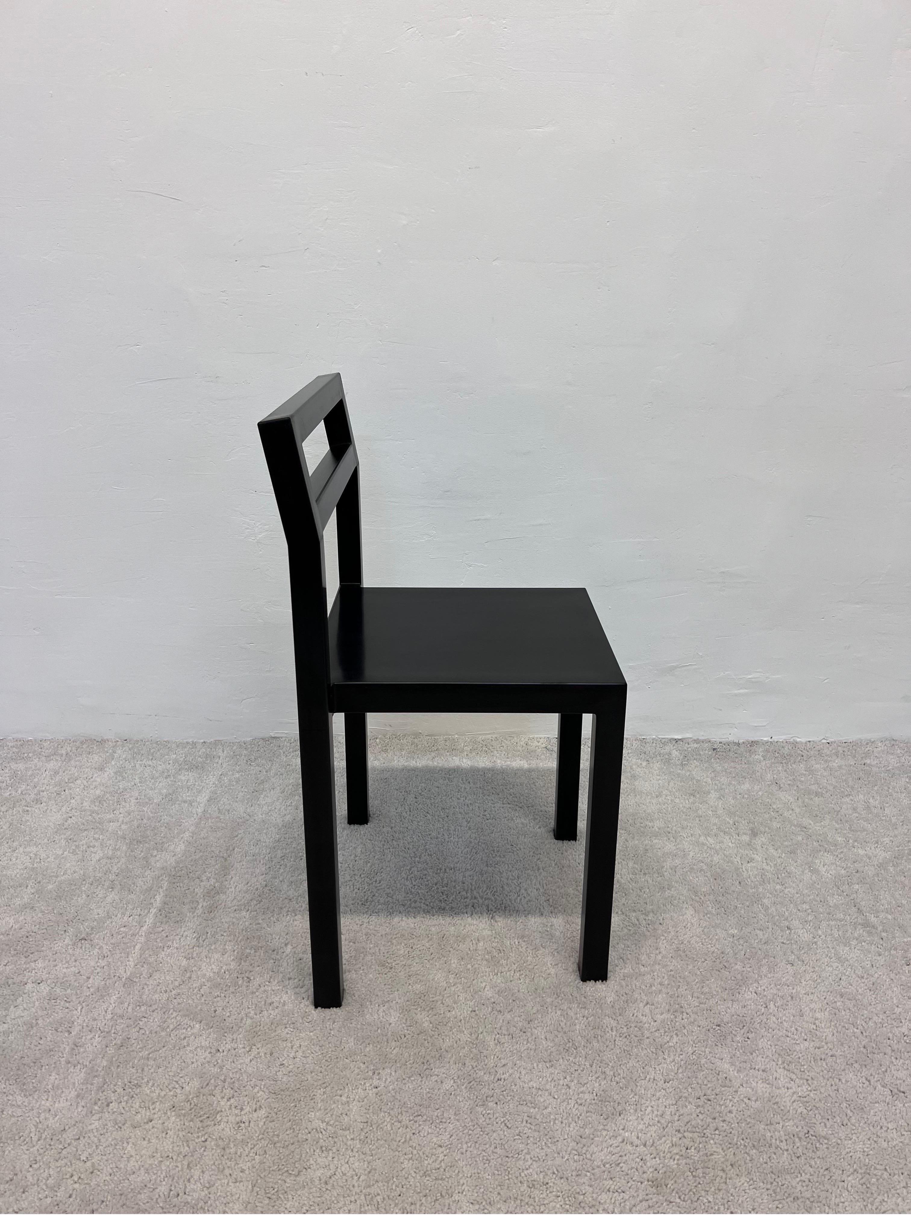 Swedish Black Non Chair Designed by Komplot for Kallemo Ab, Sweden 2000