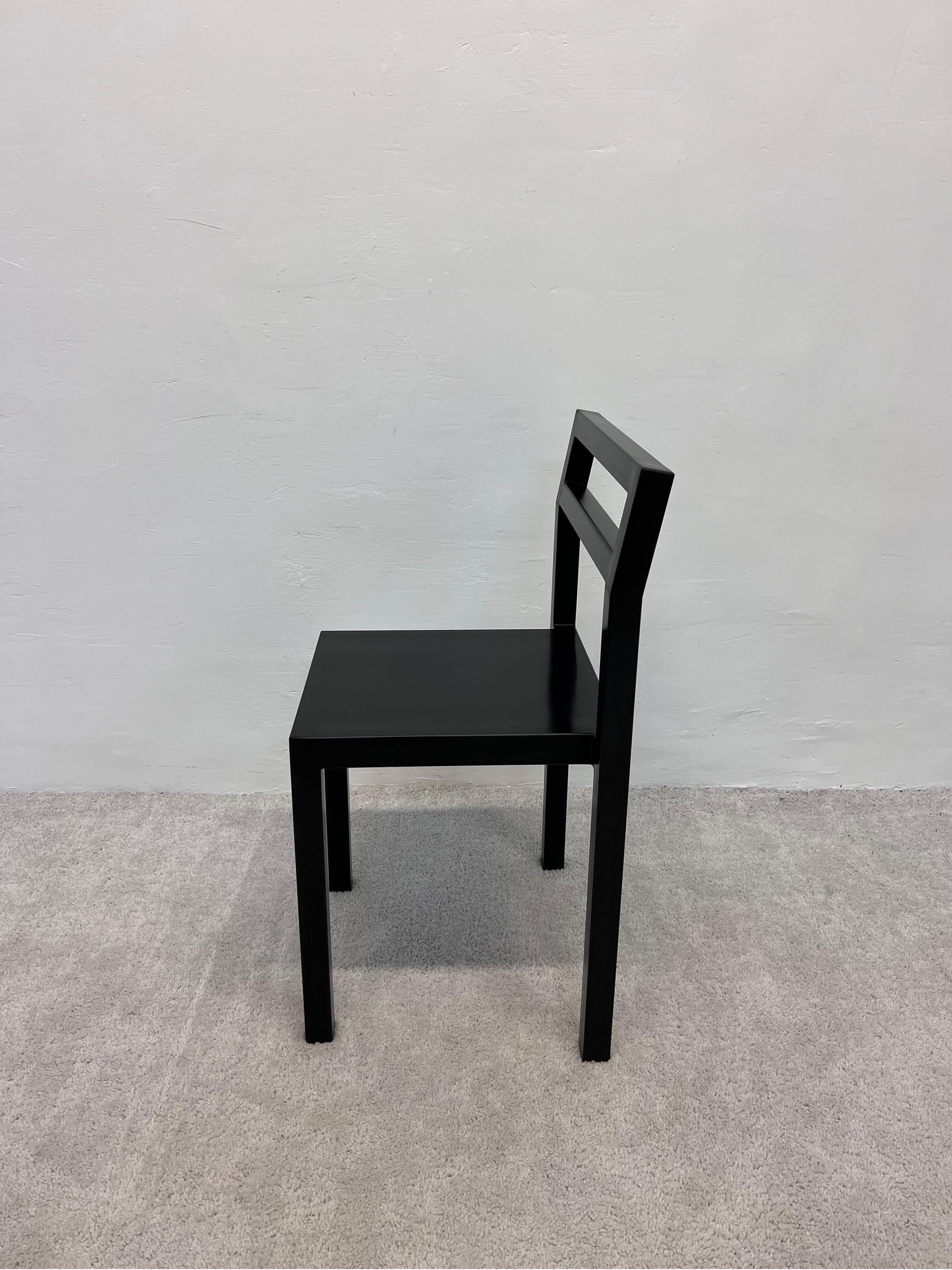 Contemporary Black Non Chair Designed by Komplot for Kallemo Ab, Sweden 2000