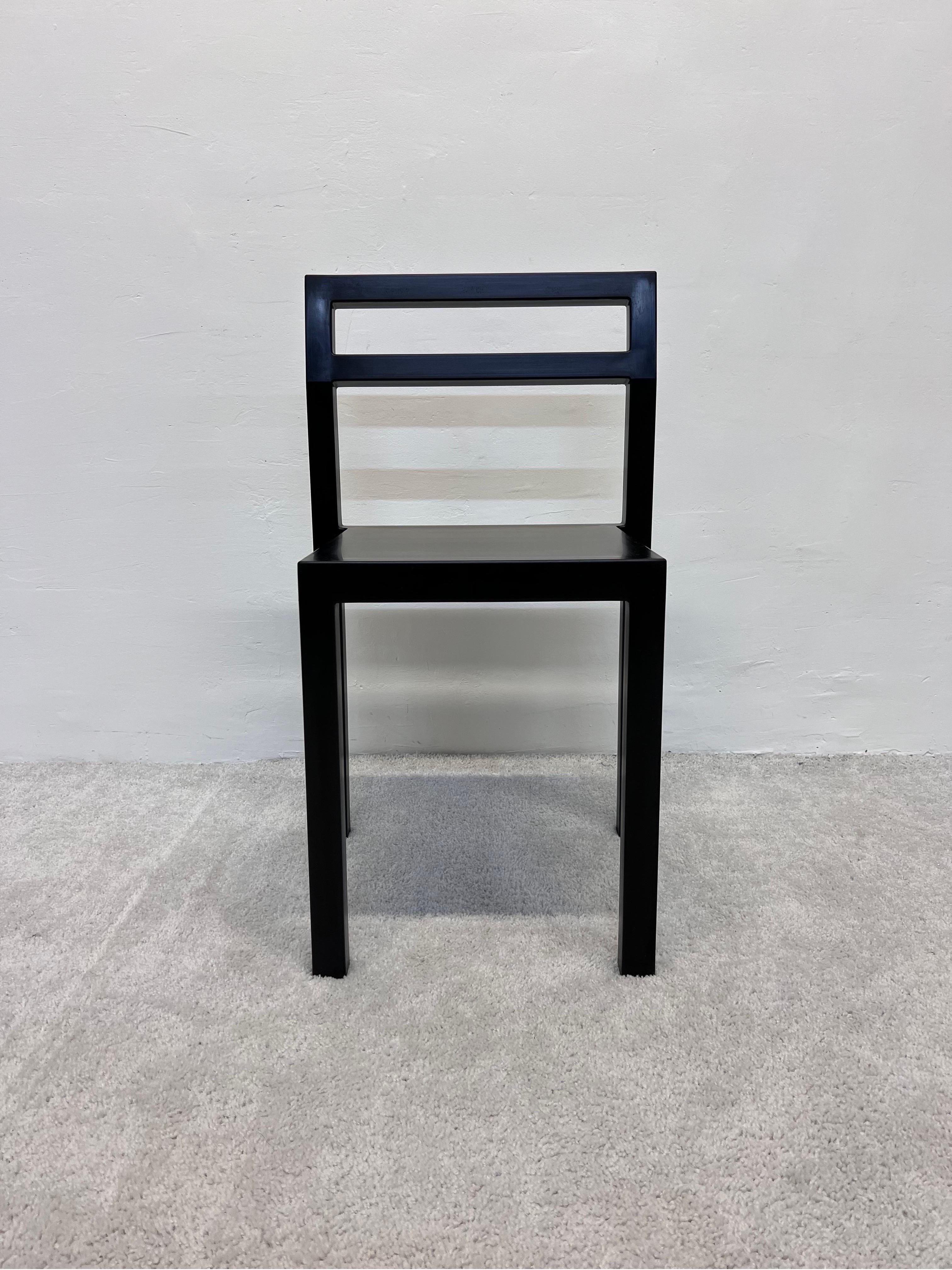 Black Non Chair Designed by Komplot for Kallemo Ab, Sweden 2000 1