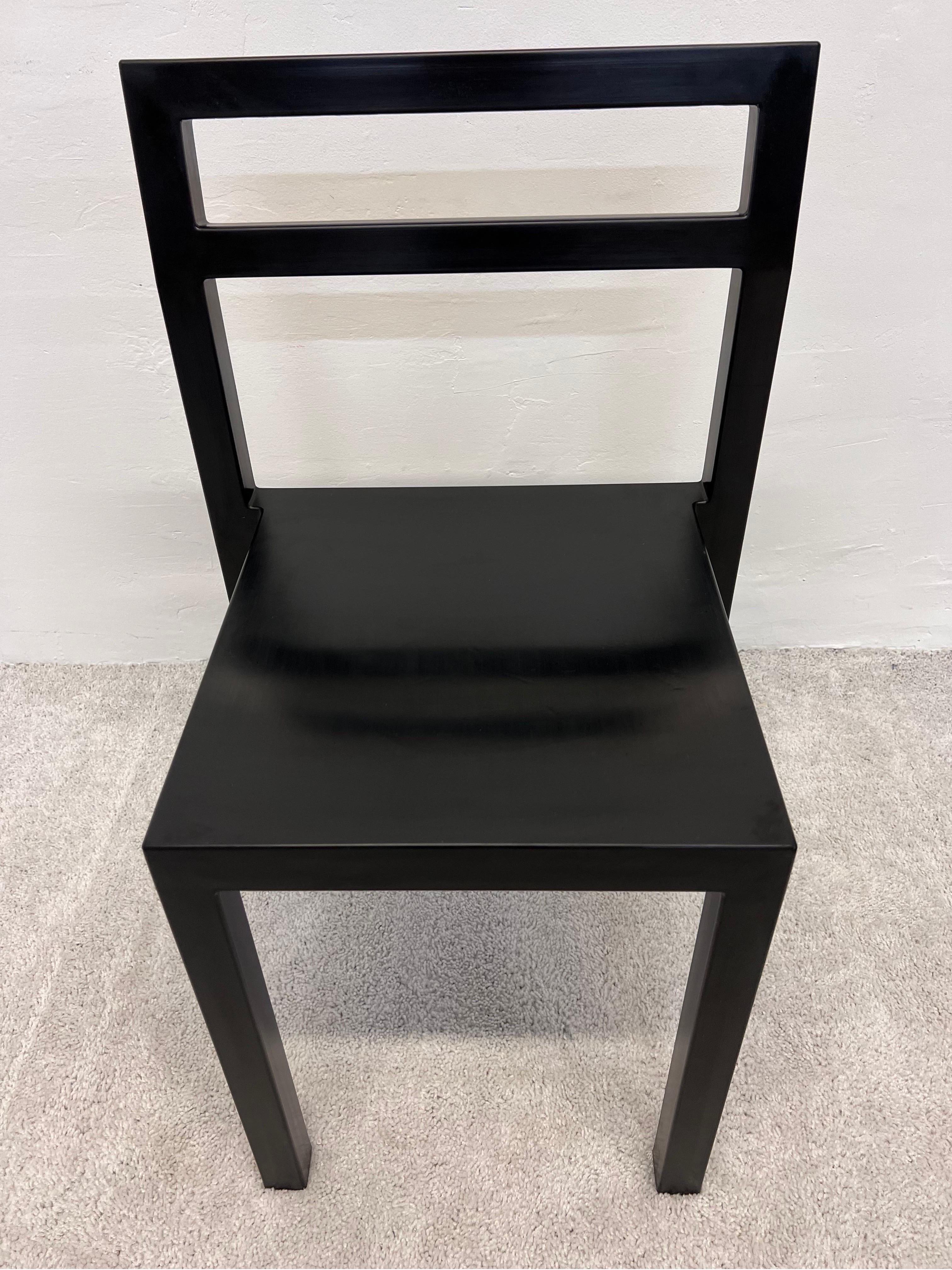 Black Non Chair Designed by Komplot for Kallemo Ab, Sweden 2000 2