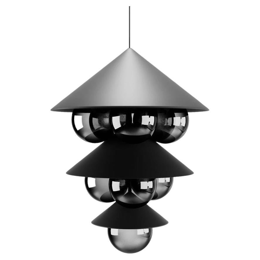 Black Nonla Pendant Lamp II by Kasadamo
