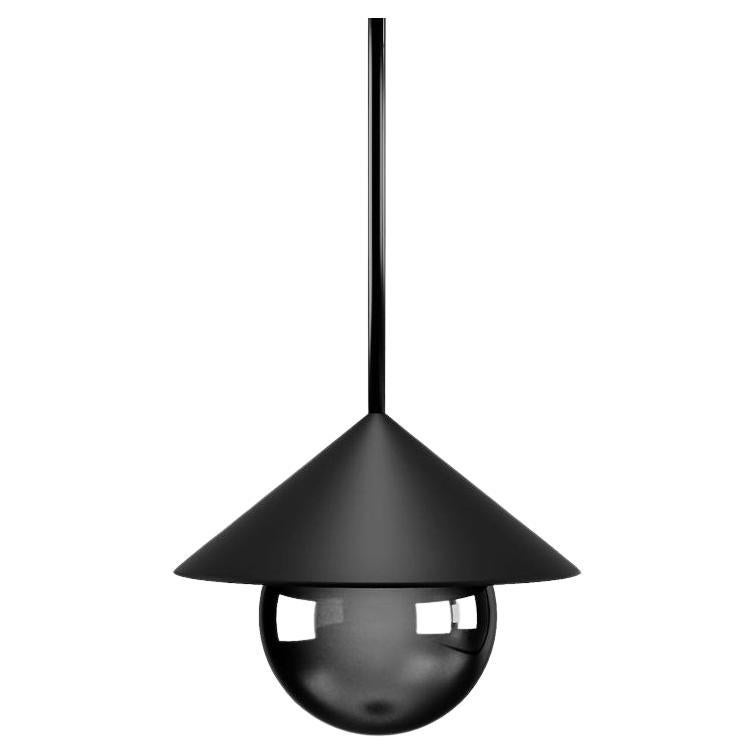 Black Nonla Pendant Lamp V by Kasadamo