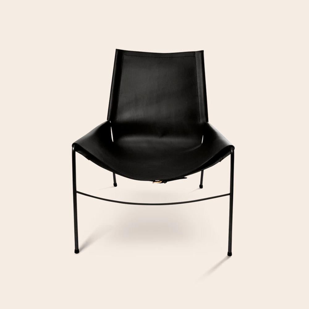 Black November Chair by OxDenmarq
Dimensions: D 71 x W 76 x H 88 cm
Materials: Leather, Stainless Steel
Also Available: Different leather colors and other frame color available,

OX DENMARQ is a Danish design brand aspiring to make beautiful