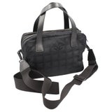 Chanel Travel Line Flap Bag Nylon Medium at 1stDibs