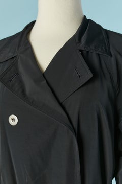 Gabardina de nailon negro VERSACE CLASSIC V2