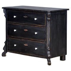 Black Oak and pine Chest of drawers, 1910s