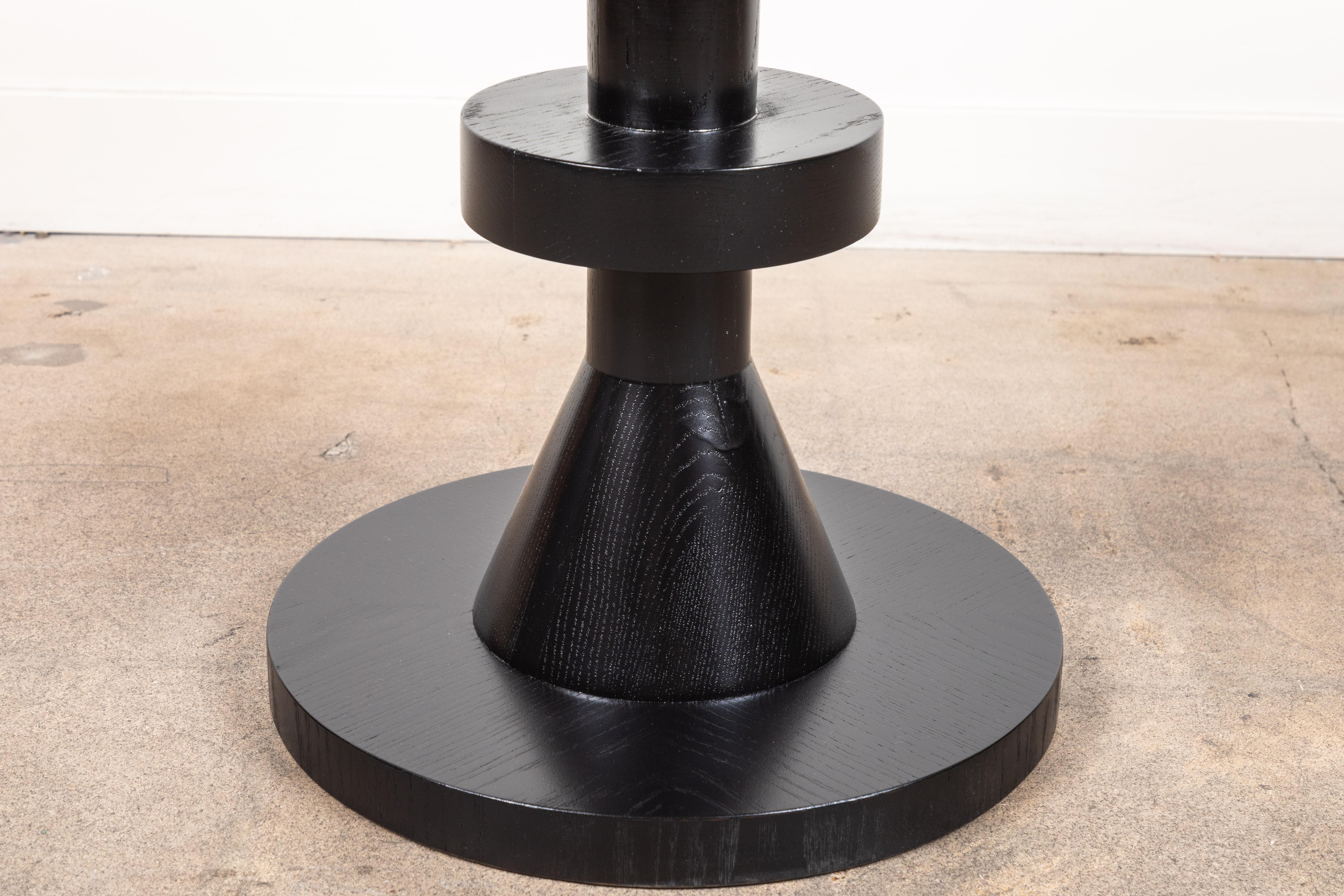 Ebonized Black Oak Capitola Table by Lawson-Fenning