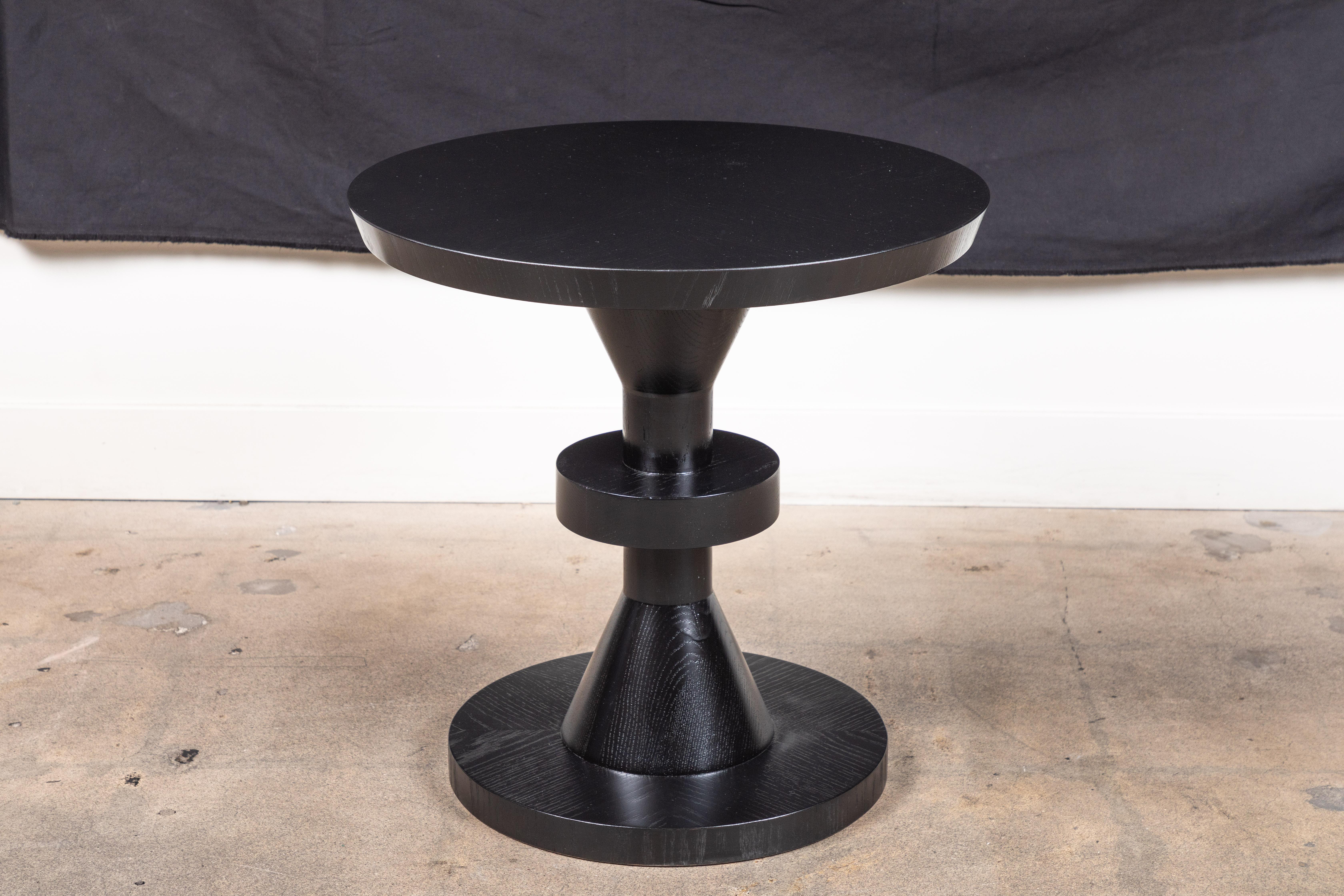 Black Oak Capitola Table by Lawson-Fenning In New Condition In Los Angeles, CA