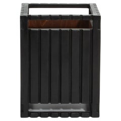 Waste Bin in Black Oak Detail by R&Y Augousti
