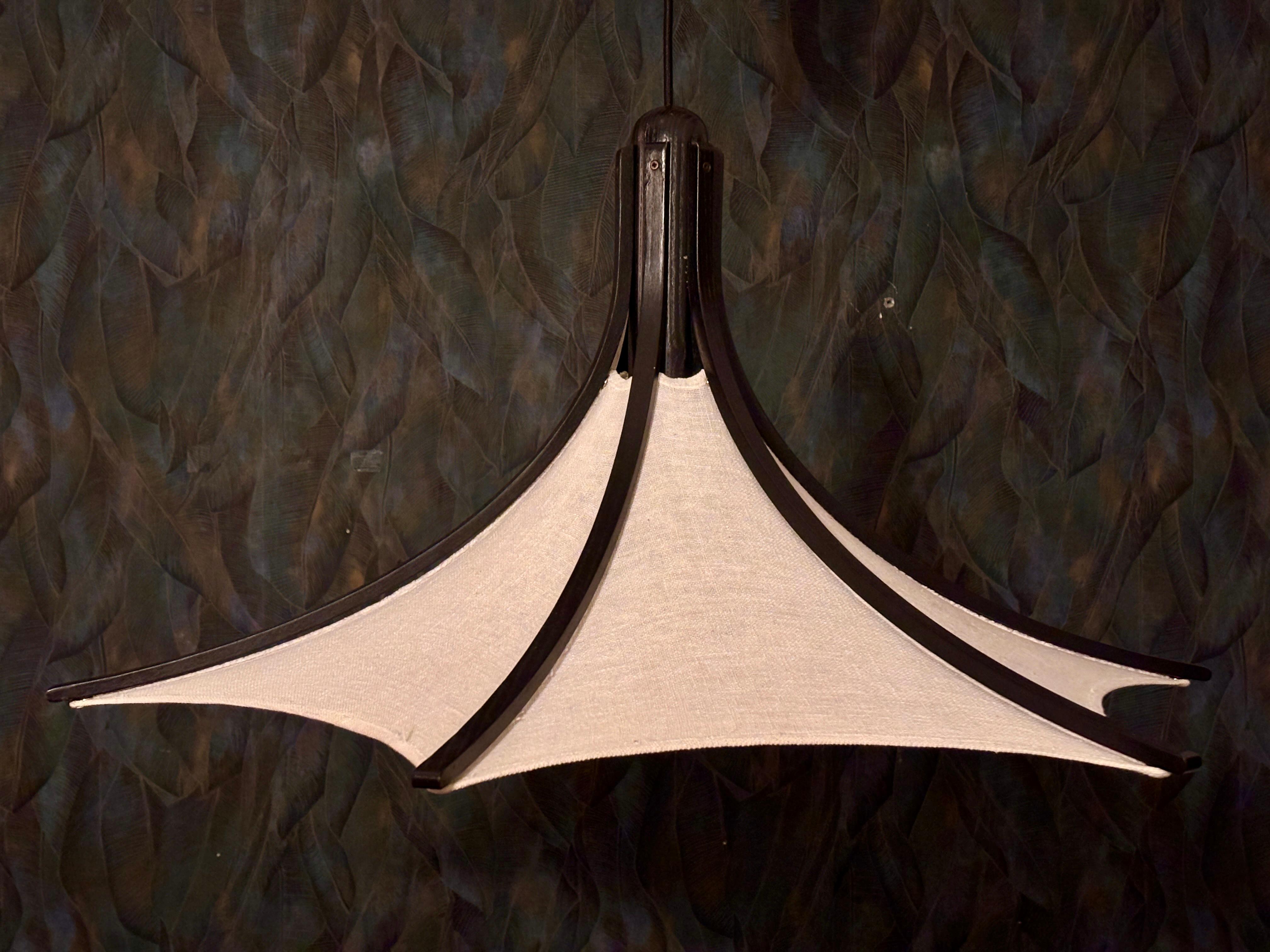 Lampada a sospensione in Oak nero di Domus in vendita 4