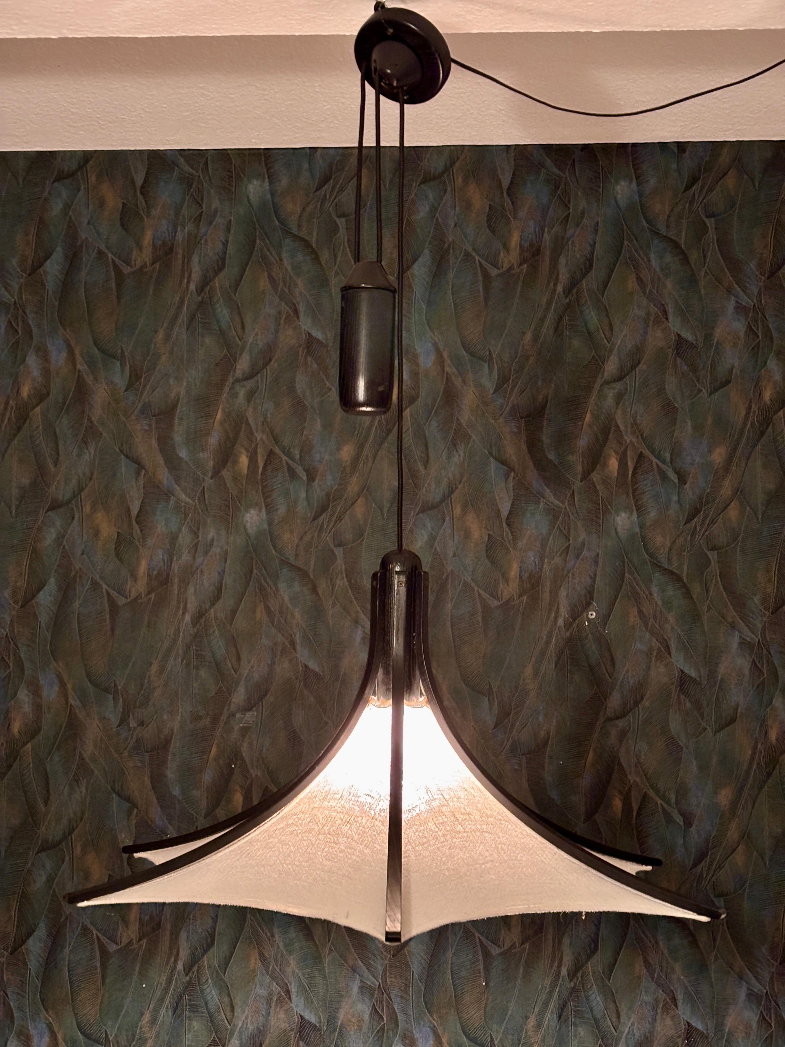 Lampada a sospensione in Oak nero di Domus in vendita 7