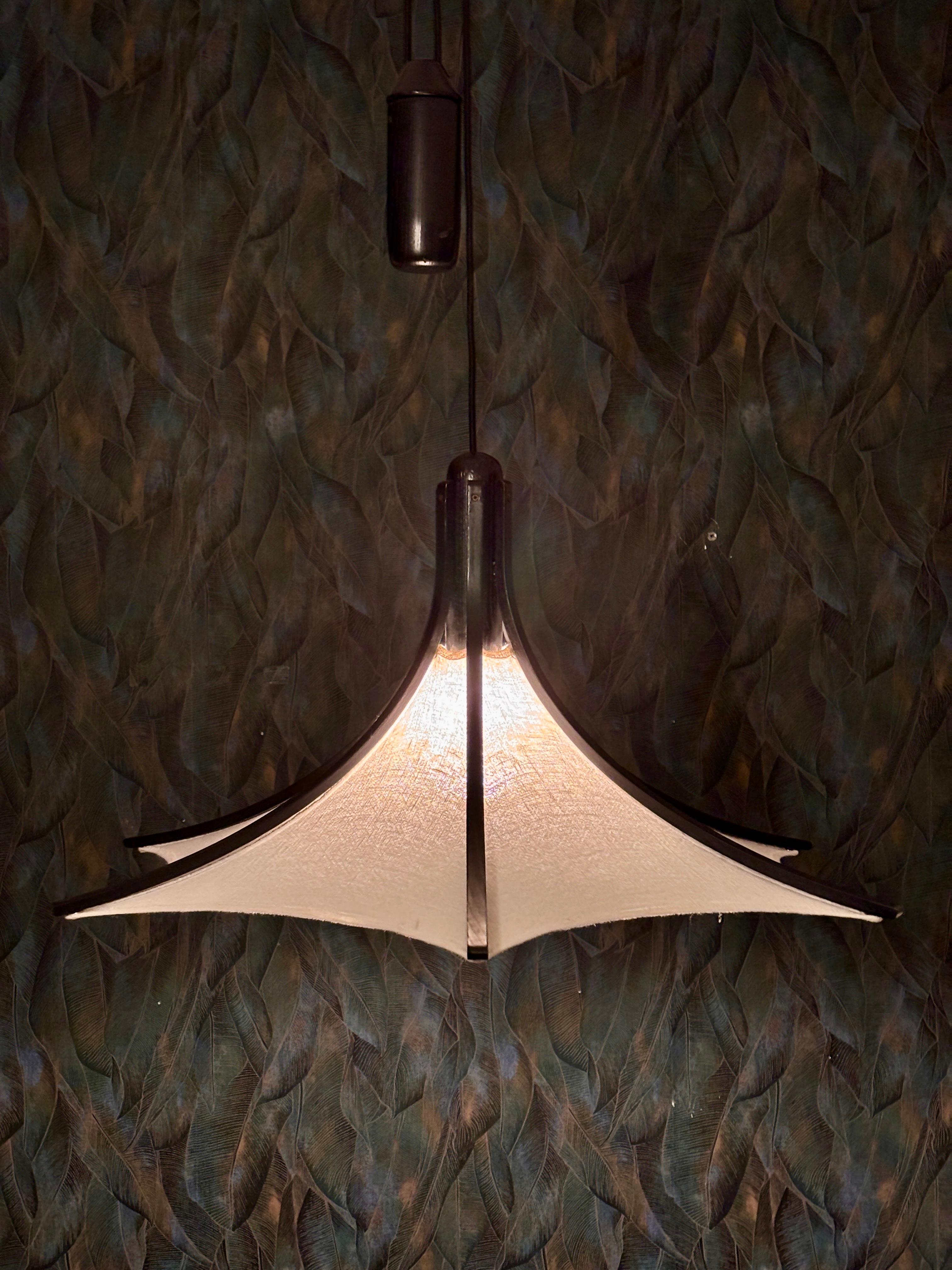 Quercia Lampada a sospensione in Oak nero di Domus in vendita