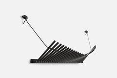 Black Oak Knaegt Coat Rack by Rikke Palmerston